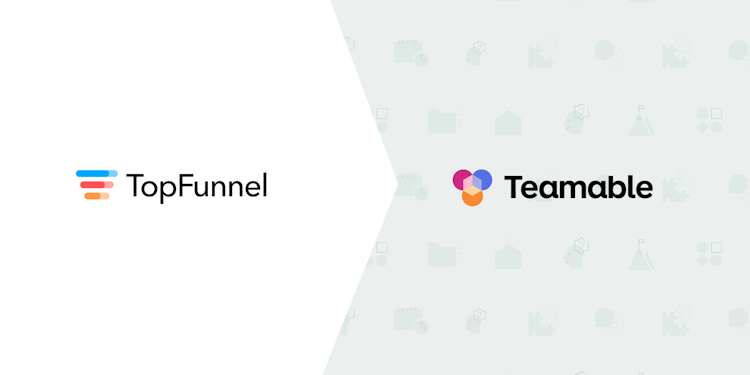 TopFunnel is now Teamable